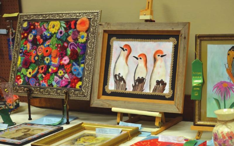 Local artists display work at County Fair