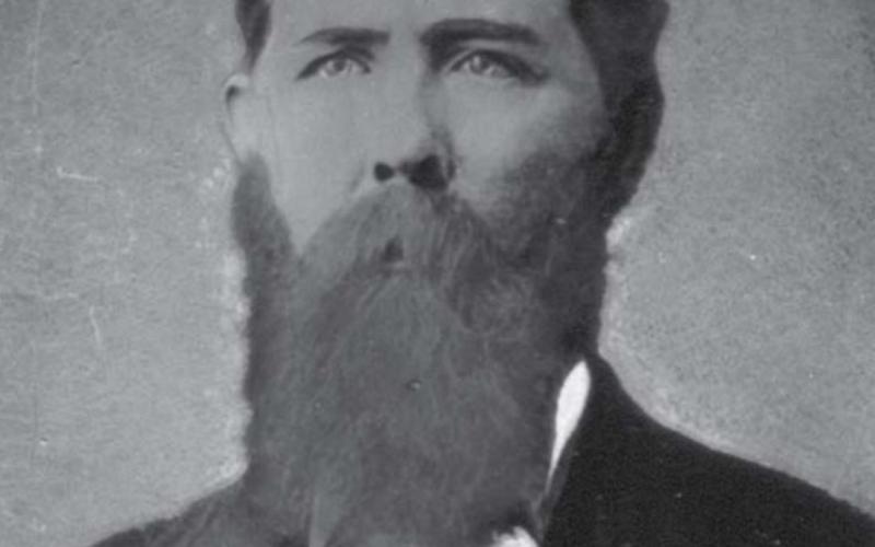 Shadrack T. Denson was appointed Lampasas County sheriff in 1869 and kept that office until the end of 1873. The San Antonio Daily Herald incorrectly reported he had been fatally wounded by one of the Short brothers. Denson died in 1892 and is buried in the Sparks Cemetery just east of Lampasas. courtesy photo | mrs. howard bowman