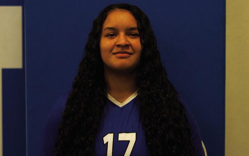 Name: Arianna Bermudez Class: Junior Sport: Soccer, Cross Country and Powerlifting Favorite Movie: The BFG Favorite Midnight Snack: Ice Cream Favorite Social Media: TikTok Main Goal This Season: Improve