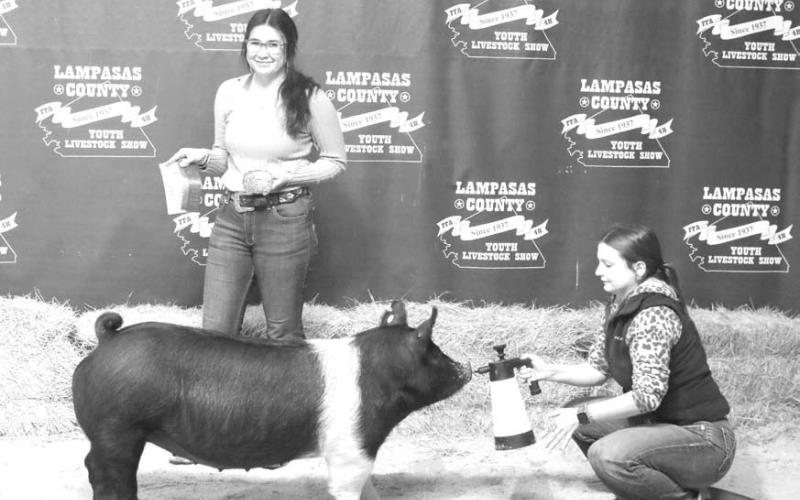 MASON HINES | DISPATCH RECORD Taking home the Lee Vann Sportsmanship Award for 2024 was Brandie Garcia.
