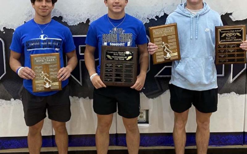 Team awards announced in track, student-training