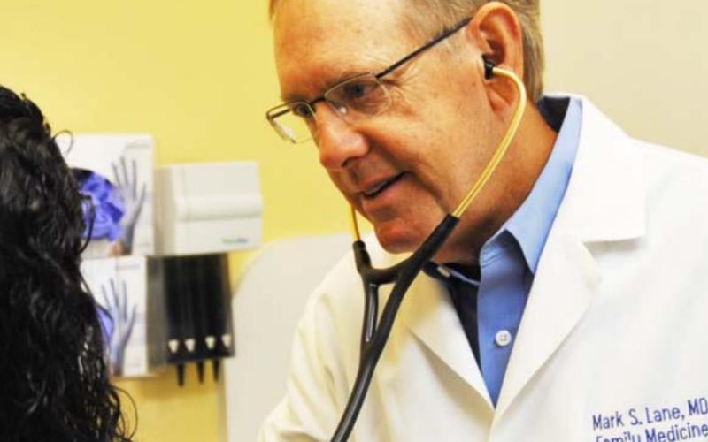 Dr. Mark Lane has seen hundreds of patients during his 35-year tenure at Family Medicine Clinic. HUNTER KING | DISPATCH RECORD