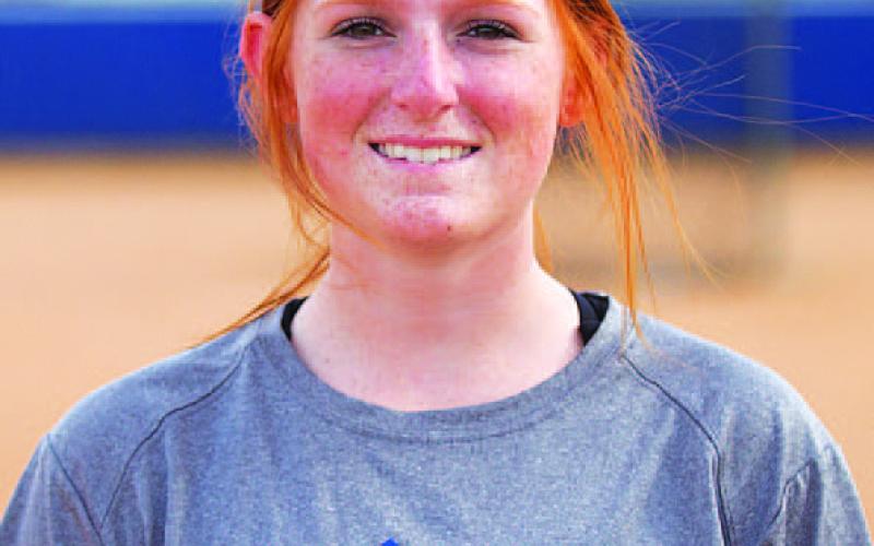 Name: Jenni Posten Class: Junior Sport: Softball Favorite Teacher or Coach: Coach Messer Favorite Place in Lampasas: The pickleball courts One Person You Look Up To: My parents Main Goal This Season: Be a good teammate