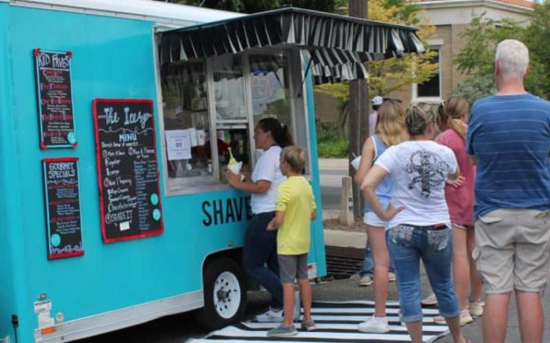 Brook Park and courthouse square busy during festival