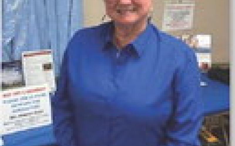 Janet Machen was elected the new vice president for Lampasas County Farm Bureau. COURTESY PHOTO