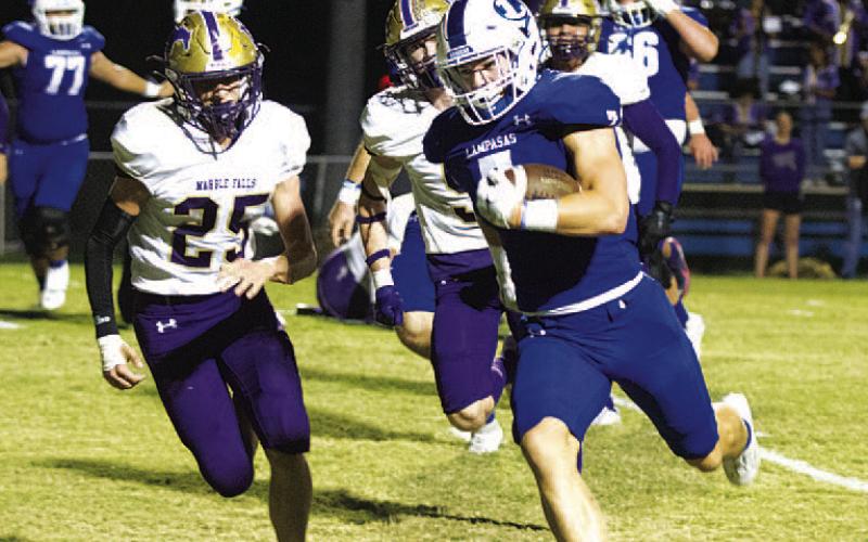 Jett Walker was a big part of the Badgers’ success in 2023. He will return to the backfield in 2024. HUNTER KING | DISPATCH RECORD