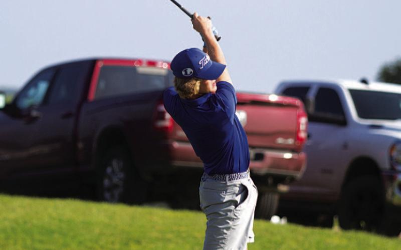 Nick Haas took a step forward as a junior, and he will look to finish strong this golf season. HUNTER KING | DISPATCH RECORD