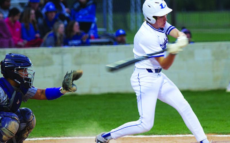Owen Stubbs had one of his best nights at the plate this season in the win. HUNTER KING | DISPATCH RECORD
