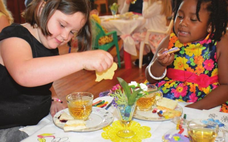 Although the event was canceled in 2020, the Teddy Bear Tea Party is a popular offering by the Lampasas County Museum. Reservations are required to secure a seat for each child. FILE PHOTO