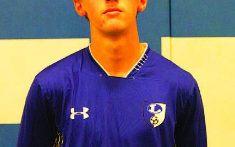 Name: Parker Boykin Class: Senior Sport: Soccer and Cross Country Favorite Teacher or Coach: Both Burnsides Favorite Place in Lampasas: Gabriel Allison’s House One Person You Look Up To: My dad Main Goal This Season: Win district