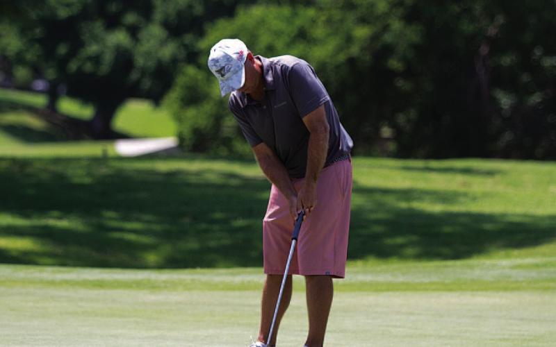 HUNTER KING | DISPATCH RECORD Justin Schulze could be a guy to look out for in the final round on Monday.