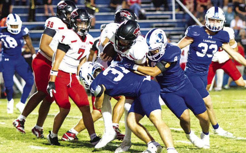 Tate Langford (31) and Elijah Calderon (8) have been leaders for the Badger defense so far in 2024. HUNTER KING | DISPATCH RECORD