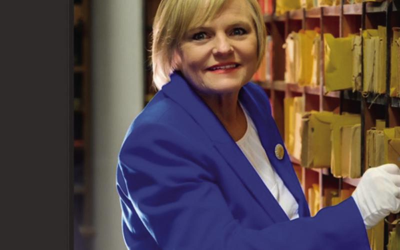 COURTESY PHOTO District Clerk Edith Wagner Harrison has been selected the 2026 Region 5 Clerk of the Year by the County and District Clerks Association of Texas, an honor she also won in 2024.