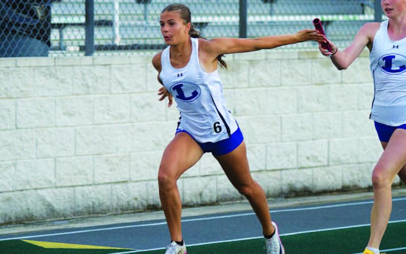 Hannah Rogers is among the Lampasas track athletes heading to regionals on Friday and Saturday. FILE PHOTO