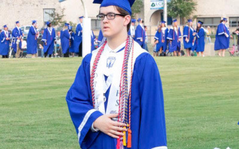 Michael Neary graduated in May as the number-three academic student in the Class of 2022.CHRIS MILES | DISPATCH RECORD