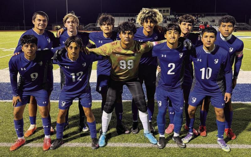 COURTESY PHOTO Badger soccer poses for a photo ahead of Tuesday’s match against Copperas Cove.