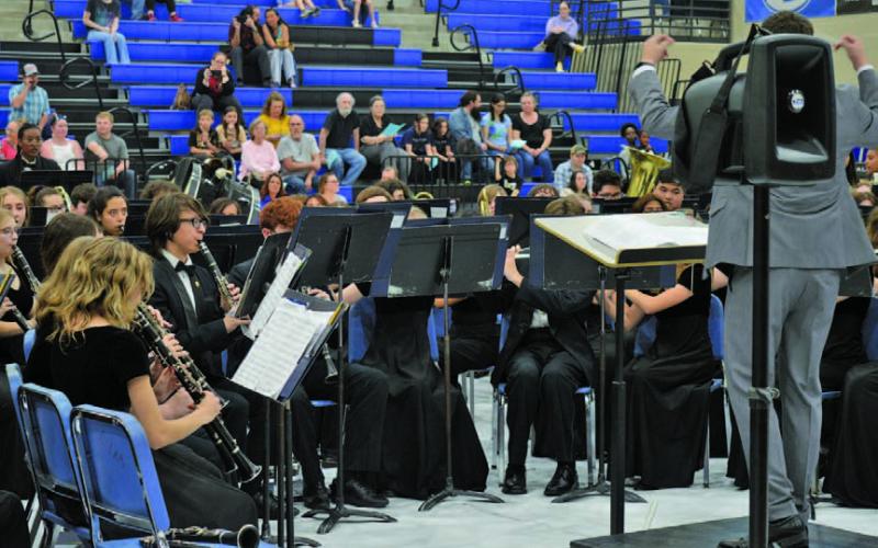 Student bands hold spring concert