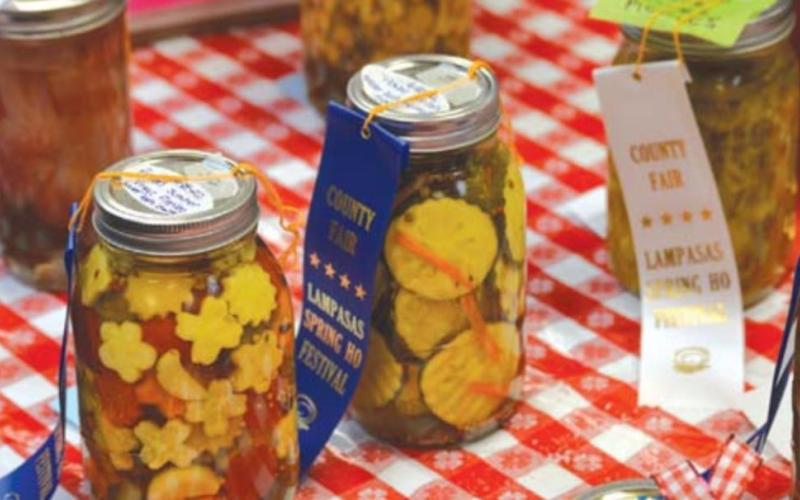 Canned goods such as these were among the division winners. MASON HINES | DISPATCH RECORD
