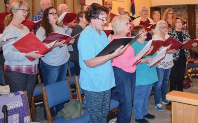 A choir composed of singers from across the Lampasas community will perform a Christmas cantata Sunday at 5 p.m. at First United Methodist Church in Lampasas. FILE PHOTO