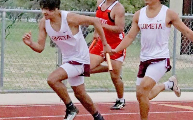 Lometa track athletes medal at area
