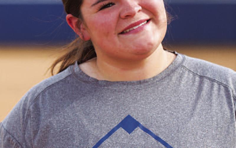 Name: Amari Munoz Class: Senior Sport: Softball, Volleyball and Powerlifting Favorite Teacher or Coach: Mr. Davis Favorite Place in Lampasas: Alamo Coffee One Person You Look Up To: Coach Tippie Main Goal This Season: Make it past the first round