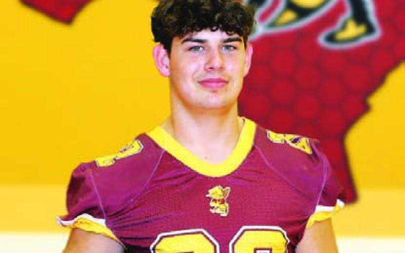 Name: Lukas Smailus-Cruz Class: Junior Sport: Football and Track Favorite Movie: Batman Favorite Midnight Snack: N/A Favorite Social Media: Snapchat Main Goal This Season: Good Defense