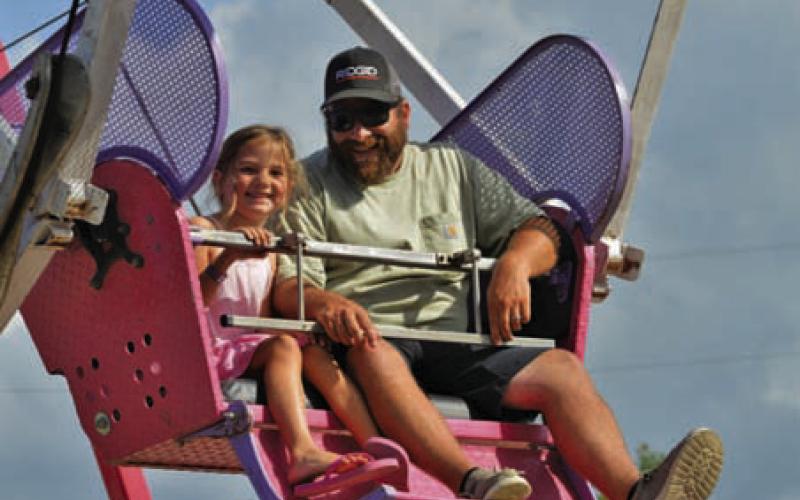 Spring Ho 2025 brought smiling faces from near and far to Lampasas. Although the Saturday night concert was cut short due to rain, the annual festival remains a big hit with participants. ERICK MITCHELL | DISPATCH RECORD