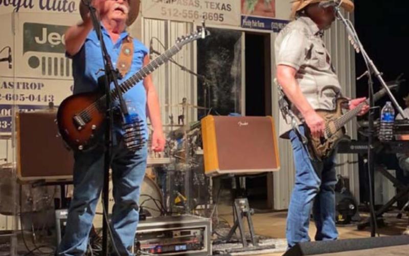 In Lampasas for a mid-week concert