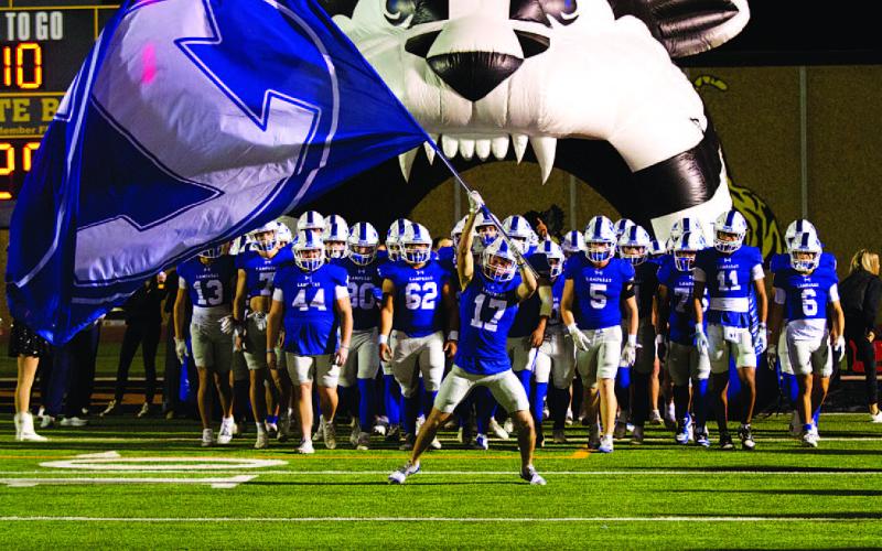HUNTER KING | DISPATCH RECORD The Badgers finished the season with a 9-3 record and a bi-district playoff round win.