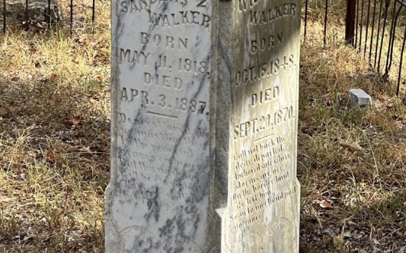 It is said that in every grave a story sleeps, and in every stone history speaks. Many graves at Oak Hill Cemetery are need of someone to care for them. A workday planned for Saturday from 3-6 p.m. is an opportunity to do just that. JOYCESARAH MCCABE | DISPATCHRECORD