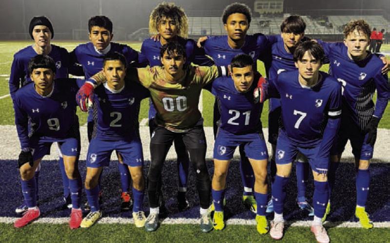 COURTESY PHOTO | SAMUEL BURNSIDE This team started the game for the Badgers against Gatesville.