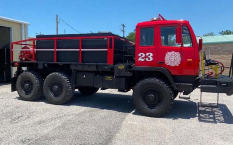 With a little elbow grease and dedication, the Kempner VFW now has a new brush truck. TEXAS A&amp;amp;M FOREST SERVICE