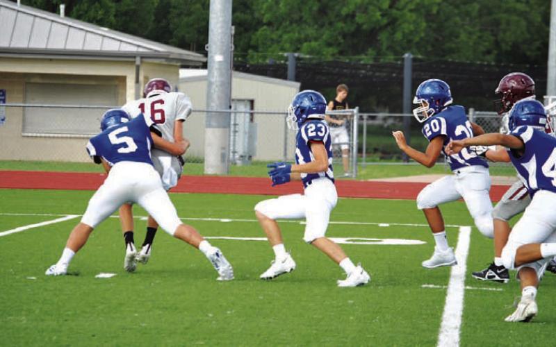 FILE PHOTO The freshman and junior varsity teams will travel to Taylor Thursday night.