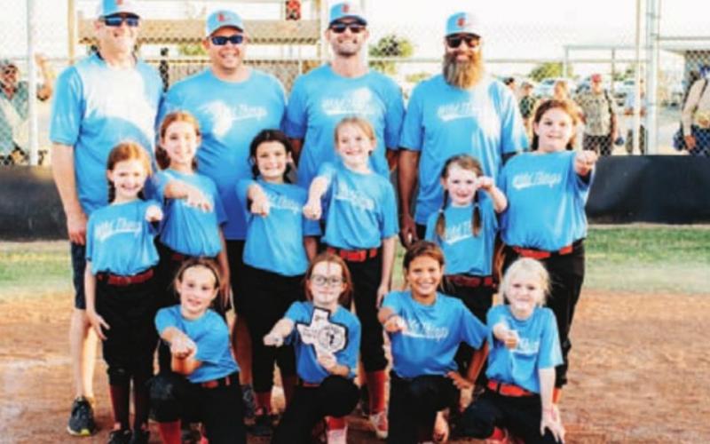 The Wild Things pose for a photo after the successful tournament. COURTESY PHOTO