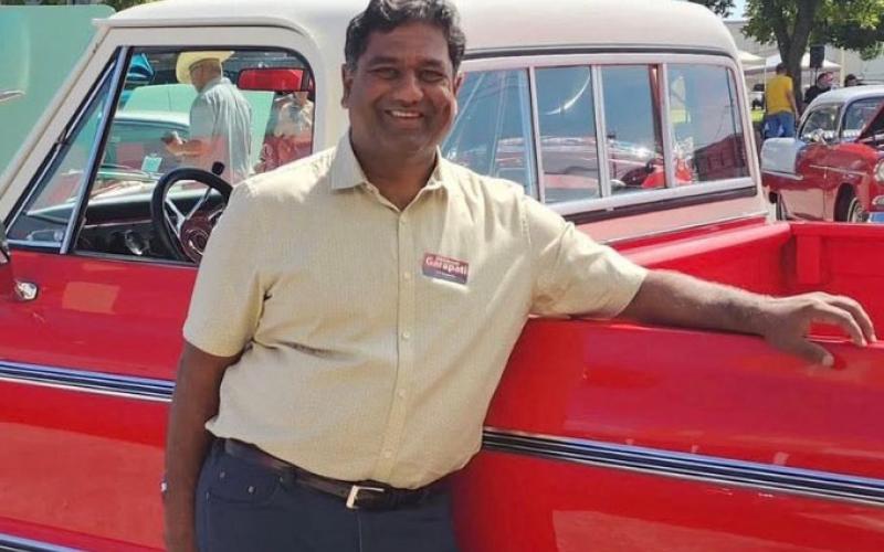 Republican candidate Abhiram Garapati said he is committed to conservative principles, focusing on policies that protect families, property rights and American sovereignty. He is running to represent District 31 in the U.S. House of Representatives. COURTESY PHOTO