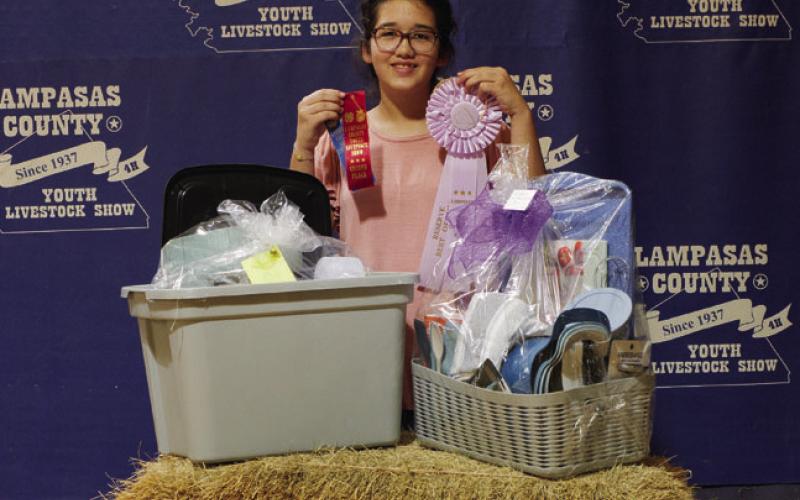 Jocelyn McDonald earned reserve champion recognition for her bread entry in the Food Fair at last week’s competition. She was entered in the intermediate age division. ADAM BARRIOS | DISPATCH RECORD