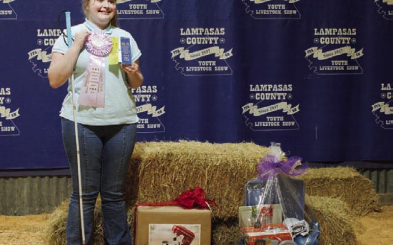 Sophia Blascyk was named Food Fair reserve champion in the senior division. Her prize-winning entry came in the cakes category. ADAM BARRIOS | DISPATCH RECORD