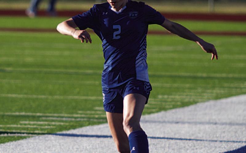 Brylie Centunzi is another young player for the Lady Badgers. HUNTER KING | DISPATCH RECORD