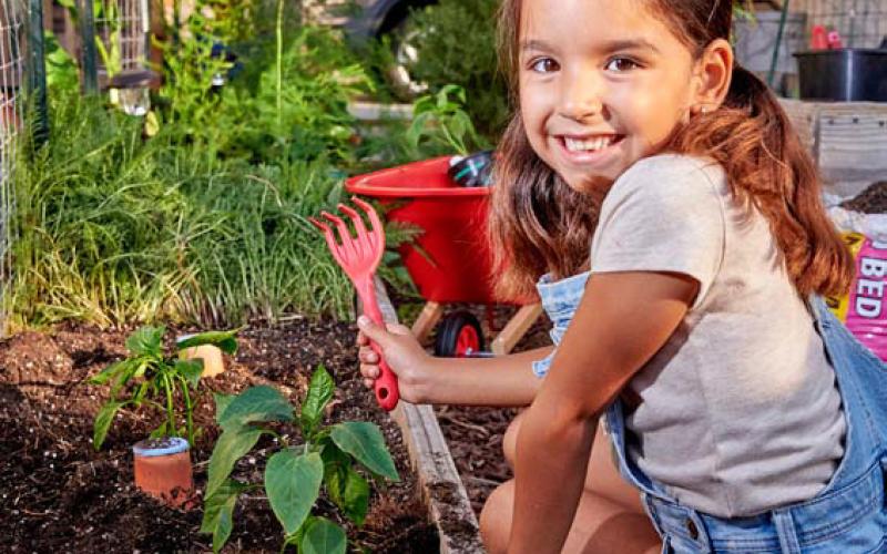 Research has shown that gardening and spending time in nature is beneficial to kids, including but not limited to better vision, increased focus and a stronger immune system. courtesy photo | corona tools