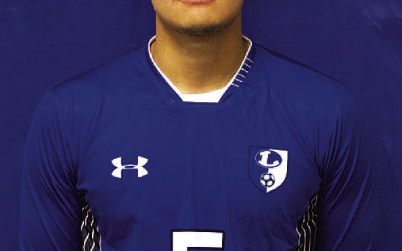 Name: Moises Rodriguez Class: Senior Sport: Soccer Favorite Teacher or Coach: Mr. Vanliew Favorite Place in Lampasas: The 580 Sports Complex One Person You Look Up To: My dad Main Goal This Season: Win district