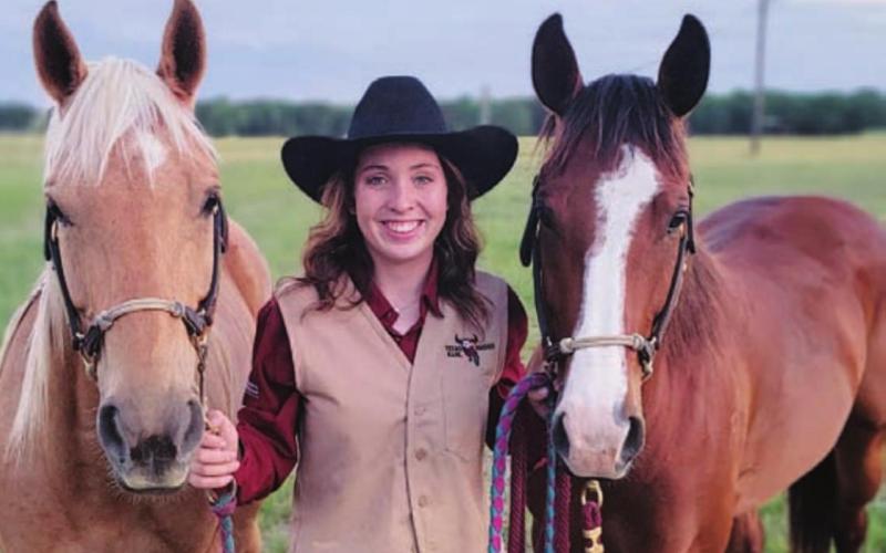 Bunny, left, and Quincy will both be with Procter in Wyoming for the upcoming competition. COURTESY PHOTO
