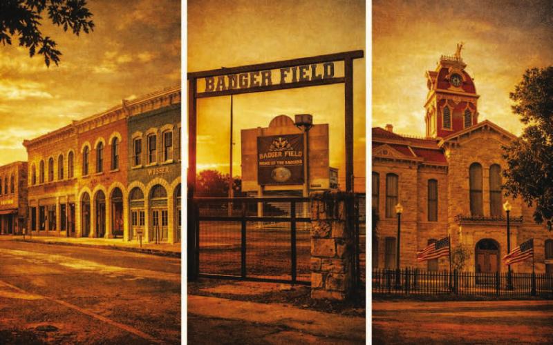 Images such as this can be used to highlight the community’s rich history, the Kuker brothers say. They plan to use special lighting that gives “a Texas feel.” COURTESY PHOTO