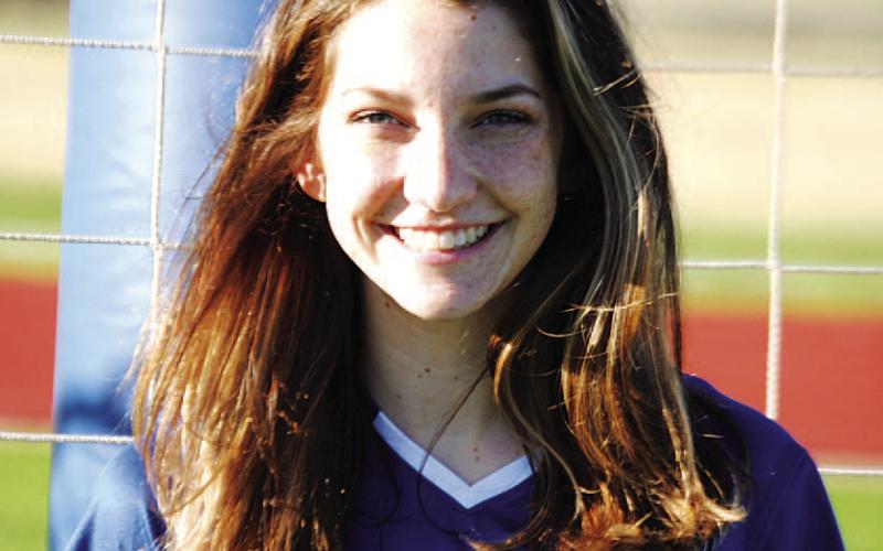 Nyla Long has been a leader for the Lady Badger soccer team the last couple of years. FILE PHOTO