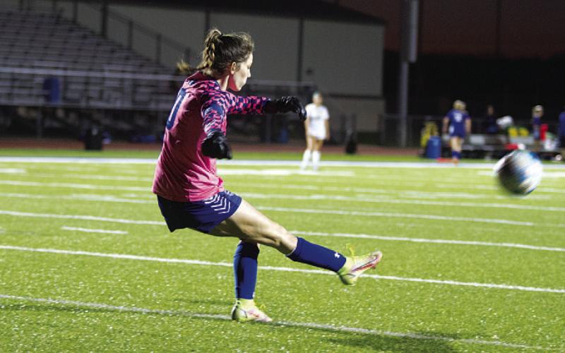 Long finished as the goalkeeper with the most saves in the district and second in the state in 2023. FILE PHOTO