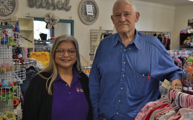 JoAnn and James Mensch, who founded New Beginning of Restoration and Hope in Lampasas, said they have noted an increase in clients since the Texas Legislature passed the Heartbeat Protection Act. ERICK MITCHELL | DISPATCH RECORD