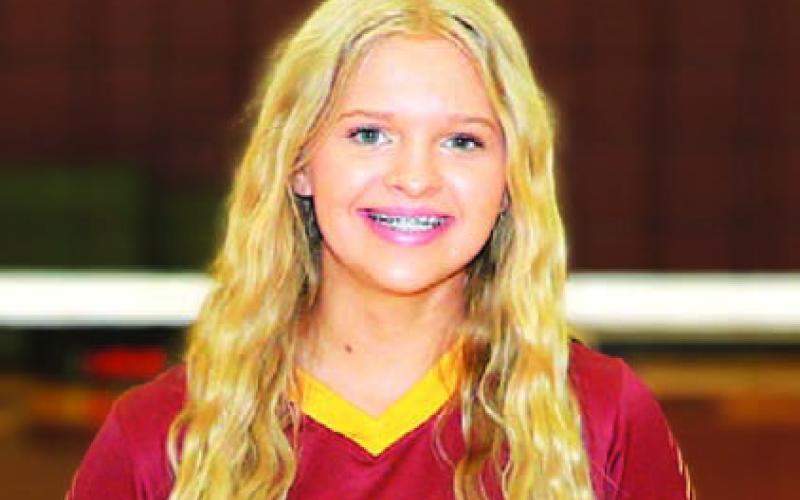 Name: Kari Greiner Class: Sophomore Sport: Volleyball Favorite Movie: The Lorax Favorite Midnight Snack: Oreos Favorite Social Media: None Main Goal This Season: To Get Better
