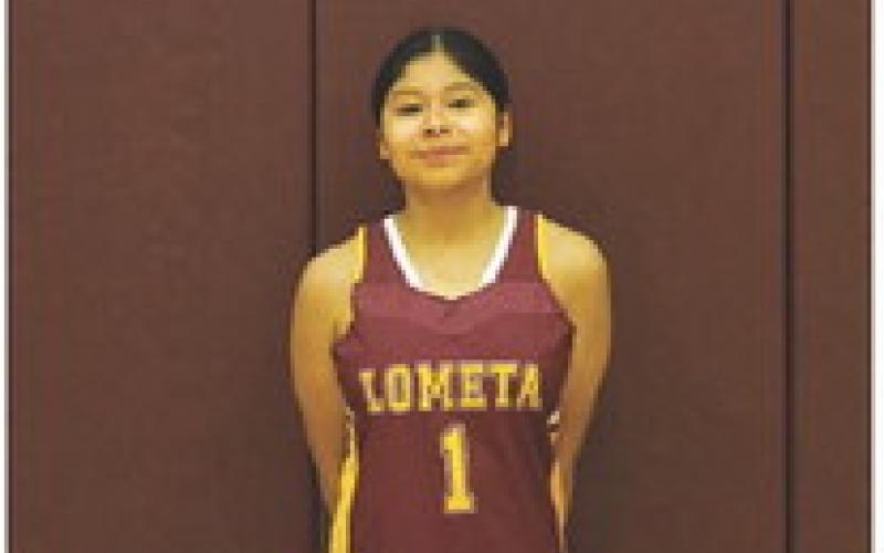 Name: Kenia Limon Class: Freshman Sport: Basketball and Volleyball Favorite Teacher or Coach: Mr. T Favorite Place in Town: McDonald’s One Person You Look up To: My mom Main Goal This Season: To make more threes