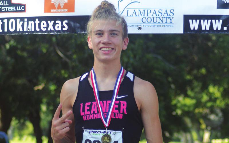 Jerryth Buckingham was the first male finisher in the 10K for the third straight year. CHARLES WILSON | COURTESY PHOTO