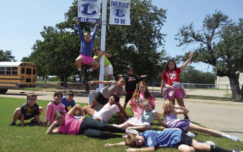 K-Kids is a select group of fifth-graders at Kline Whitis Elementary. These students are chosen to serve as leaders on campus and to provide mentorship to their younger peers. ERICK MITCHELL | DISPATCH RECORD