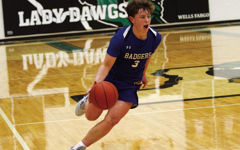 HUNTER KING | DISPATCH RECORD Aidan Nuckles will be one of the guys responsible for taking care of the ball in the playoff game.